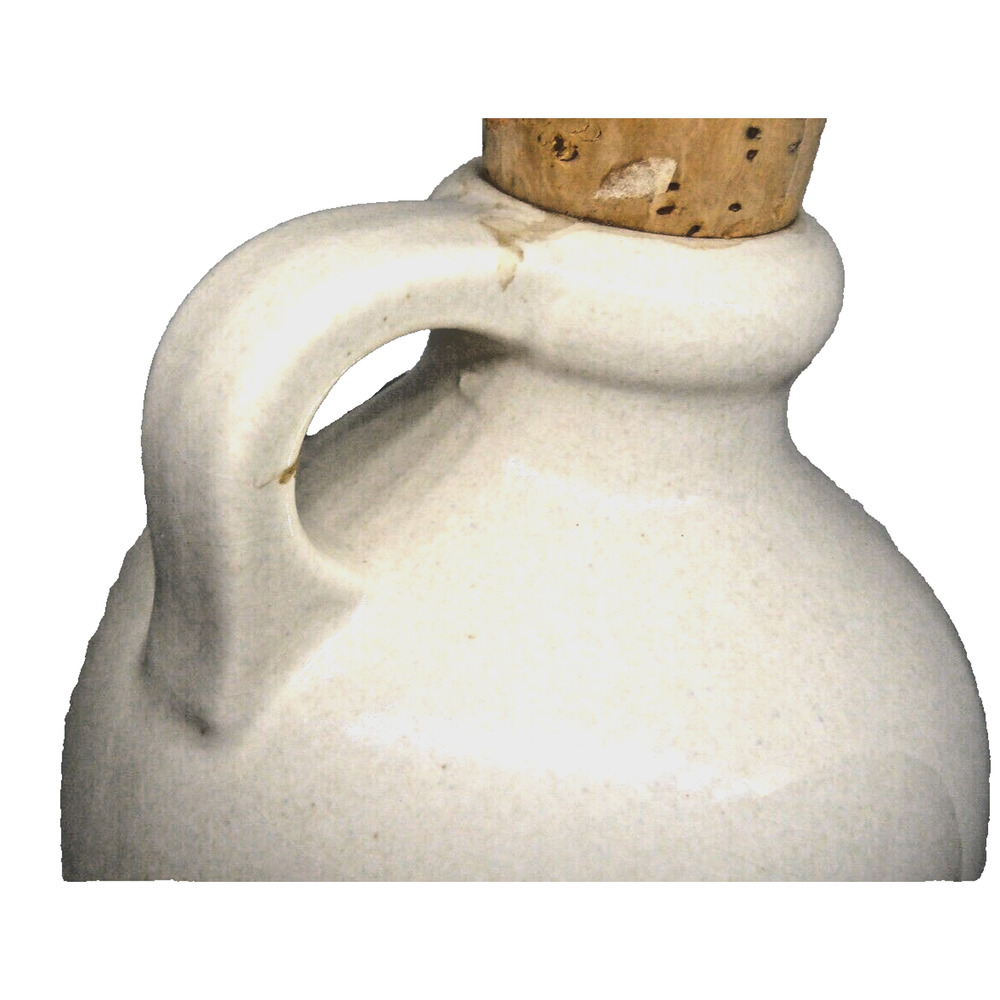 Henry McKenna Kentucky Sour Mash Bourbon Whisky Jug Crock 4/5 Quart Empty Vtg - Picture 5 of 6